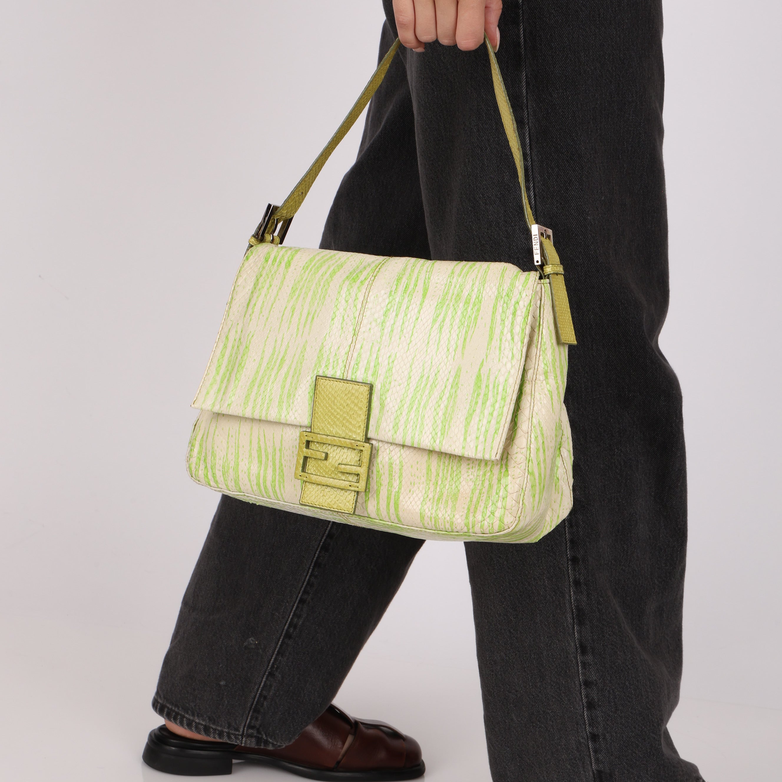 Fendi Exotic Mama Baguette Bag