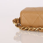 Rare Chanel Mini Rectangular Flap Beige Caviar 2002 24K GP (DONE BUT NEEDS MORE PICS)