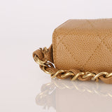 Rare Chanel Mini Rectangular Flap Beige Caviar 2002 24K GP (DONE BUT NEEDS MORE PICS)