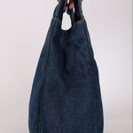 Chanel Denim Top Handle Bag