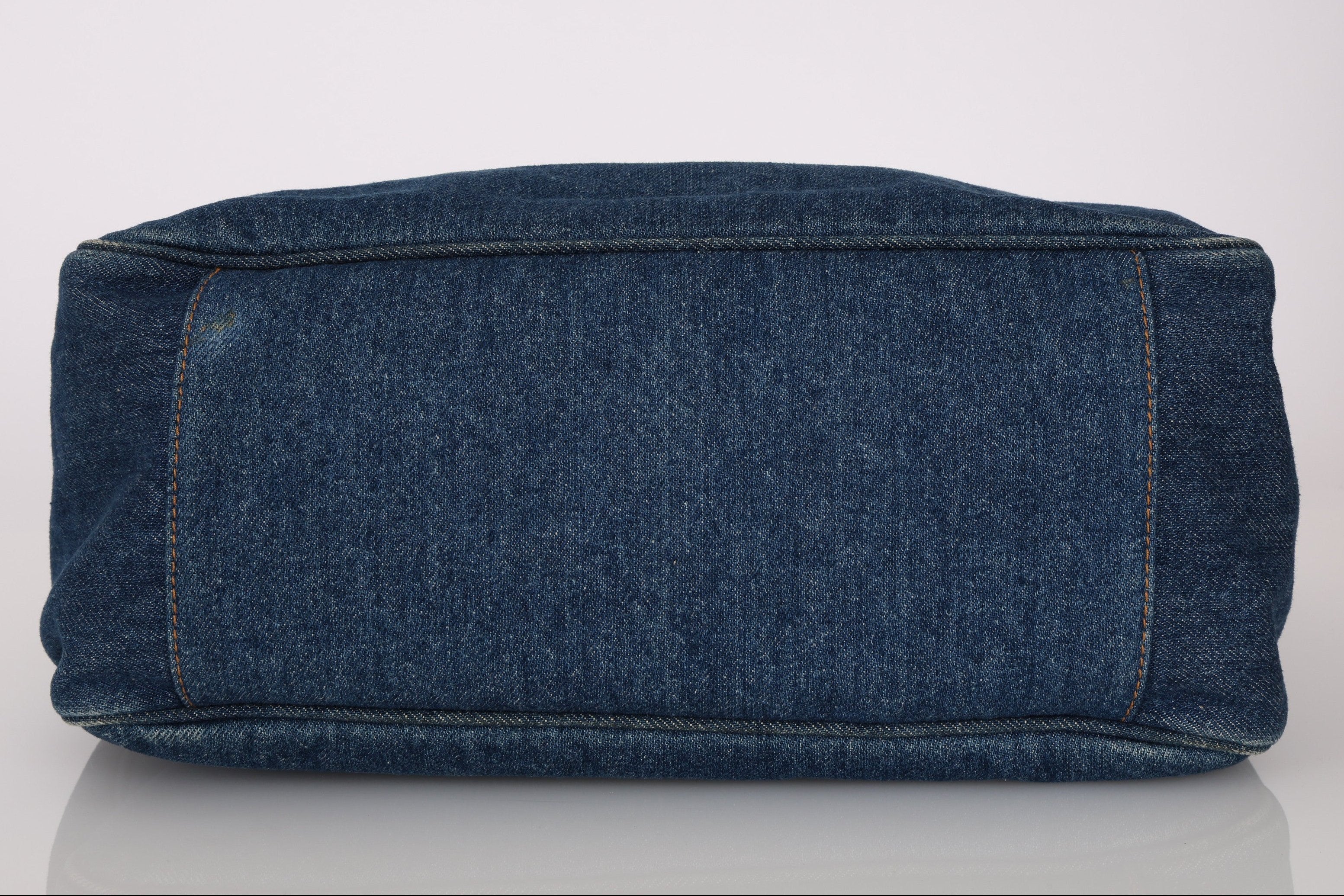Chanel Denim Top Handle Bag