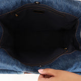 Chanel Denim Top Handle Bag