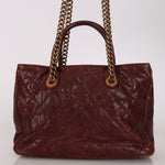 Chanel Top Handle Bordeaux Caviar AGHW