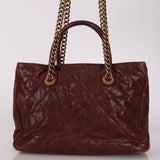 Chanel Top Handle Bordeaux Caviar AGHW