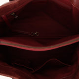 Chanel Top Handle Bordeaux Caviar AGHW