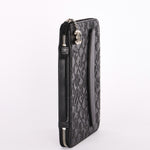Chanel Embossed Tech Case Black Lambskin 2011 SHW
