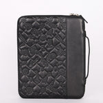 Chanel Embossed Tech Case Black Lambskin 2011 SHW