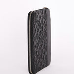 Chanel Embossed Tech Case Black Lambskin 2011 SHW