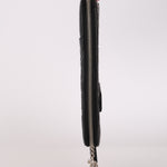 Chanel Embossed Ipad Case Black Lambskin SHW