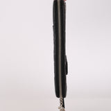 Chanel Embossed Ipad Case Black Lambskin SHW