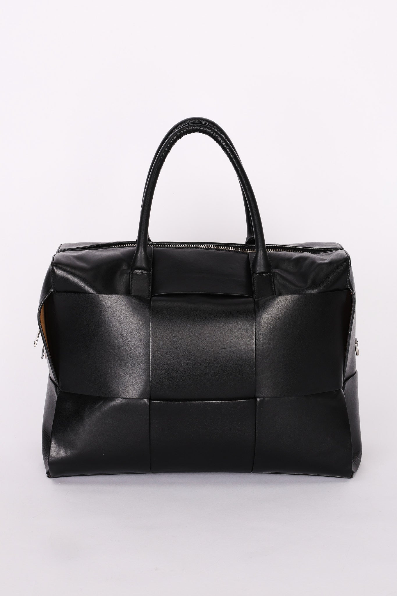 Bottega Veneta Medium Maxi Intrecciato Zip Arco Tote