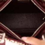 Dior Medium Lady Tweed Bordeaux