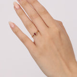 18K Ruby & Diamond Gold Ring