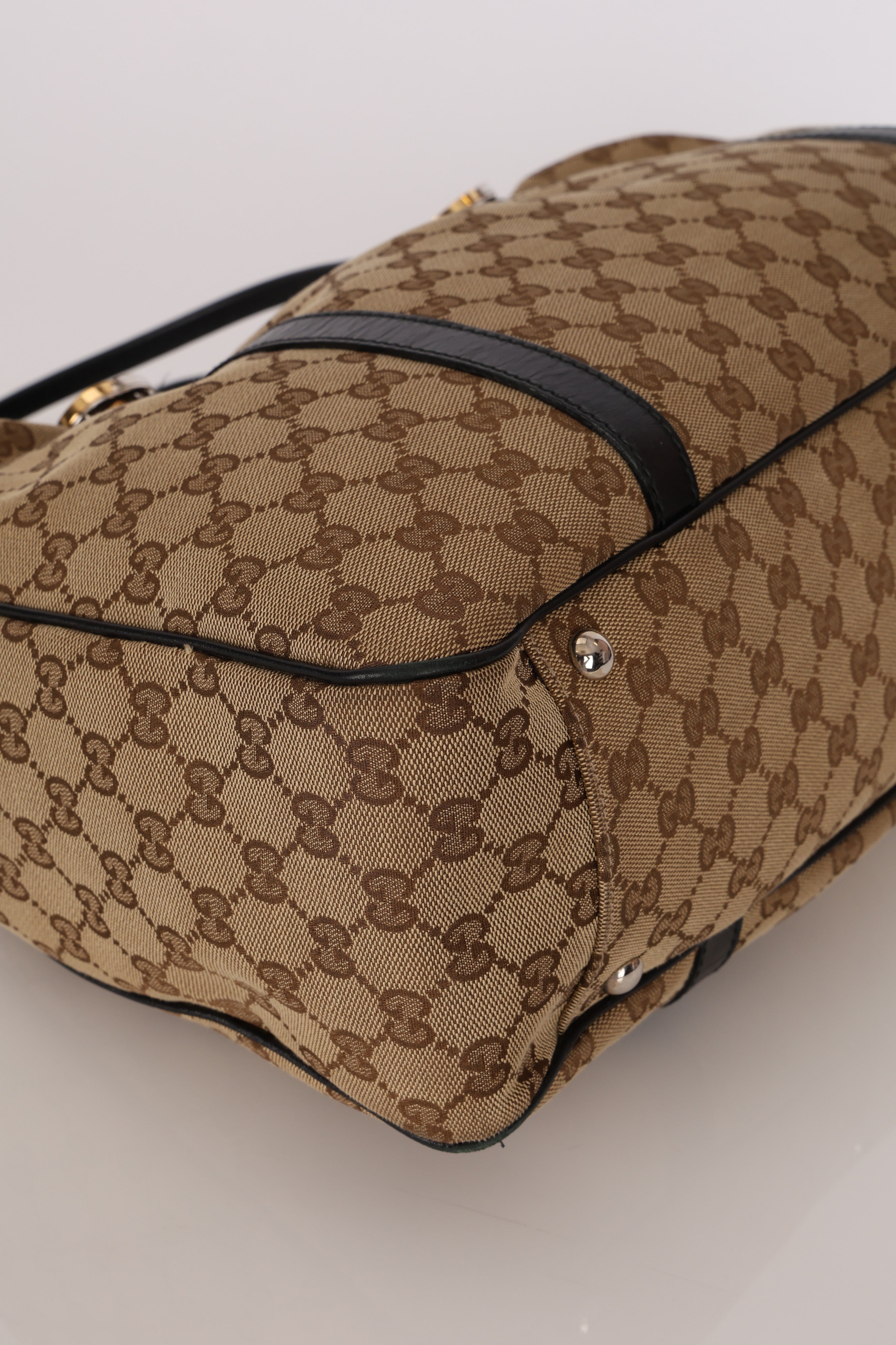 Gucci Monogram Canvas Tote