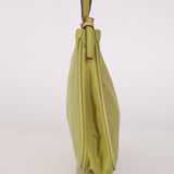 Prada Nylon Lime Shoulder Bag