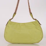 Prada Nylon Lime Shoulder Bag
