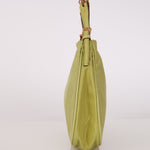 Prada Nylon Lime Shoulder Bag