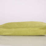 Prada Nylon Lime Shoulder Bag