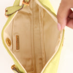 Prada Nylon Lime Shoulder Bag