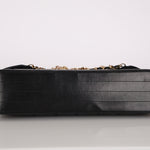 Chanel Chocolate Bar Lucky Charms Shoulder Bag Black Lambskin GHW