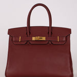 Hèrmes Birkin 30 Rouge Epsom GHW