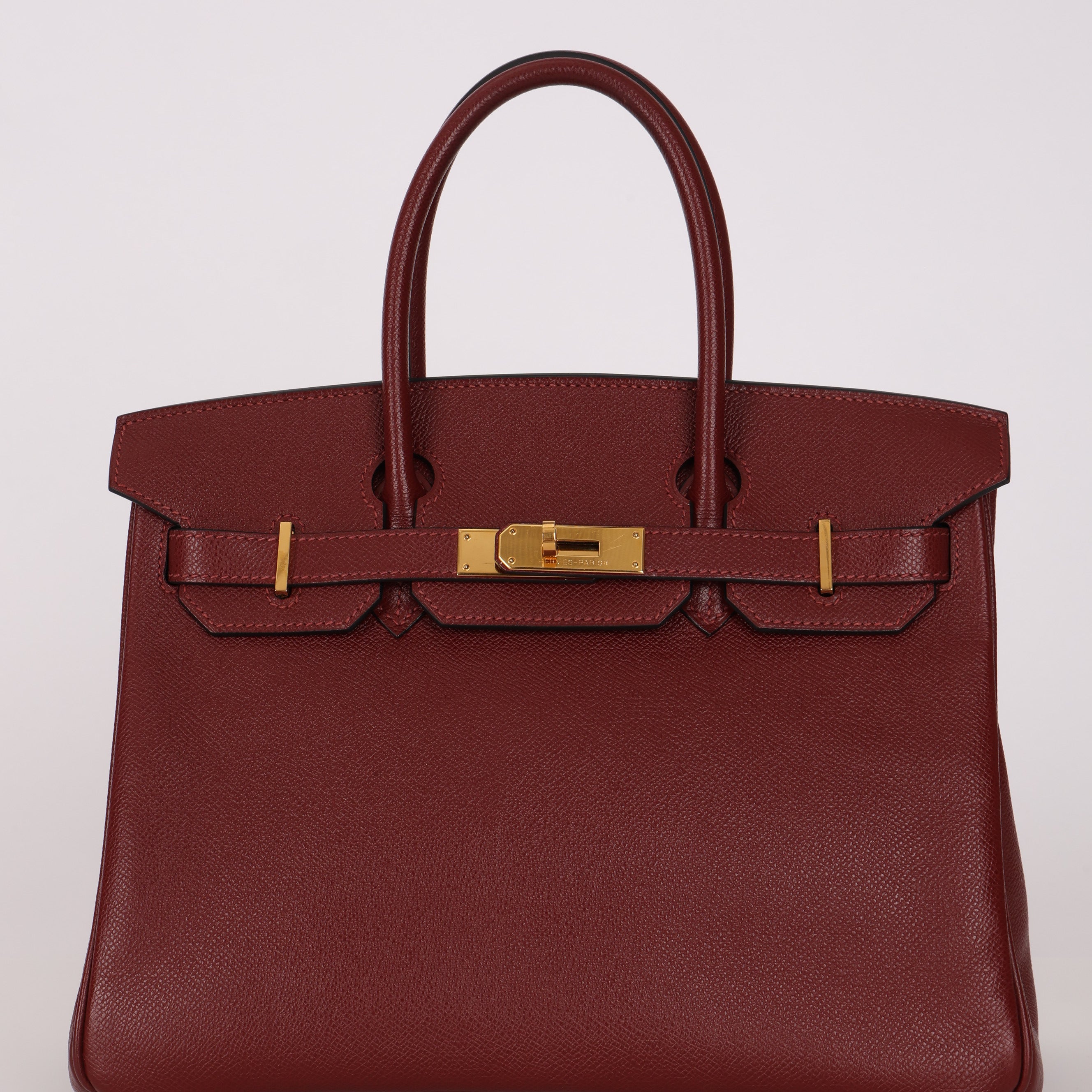 Hèrmes Birkin 30 Rouge Epsom GHW