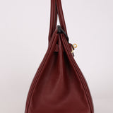 Hèrmes Birkin 30 Rouge Epsom GHW