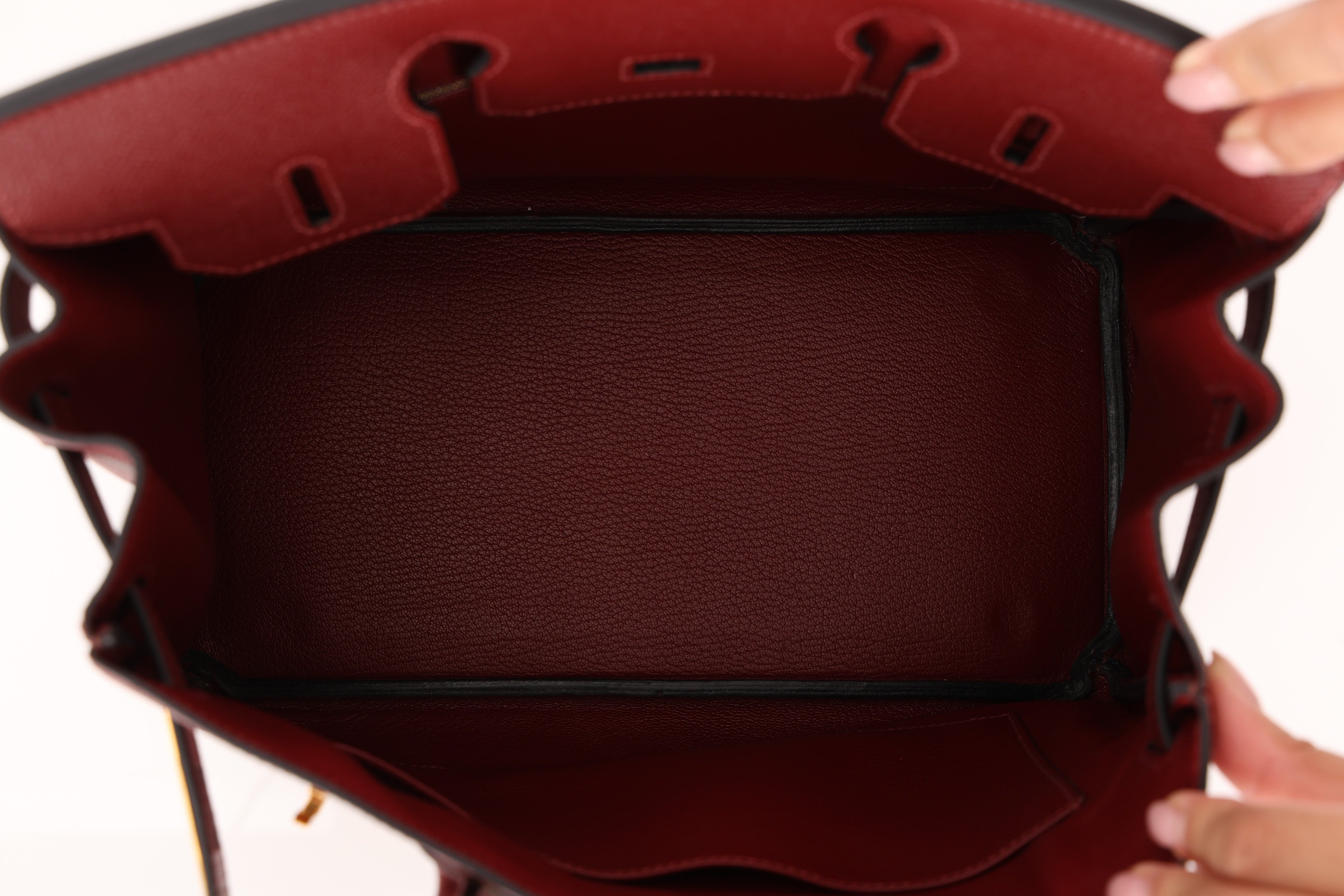 Hèrmes Birkin 30 Rouge Epsom GHW