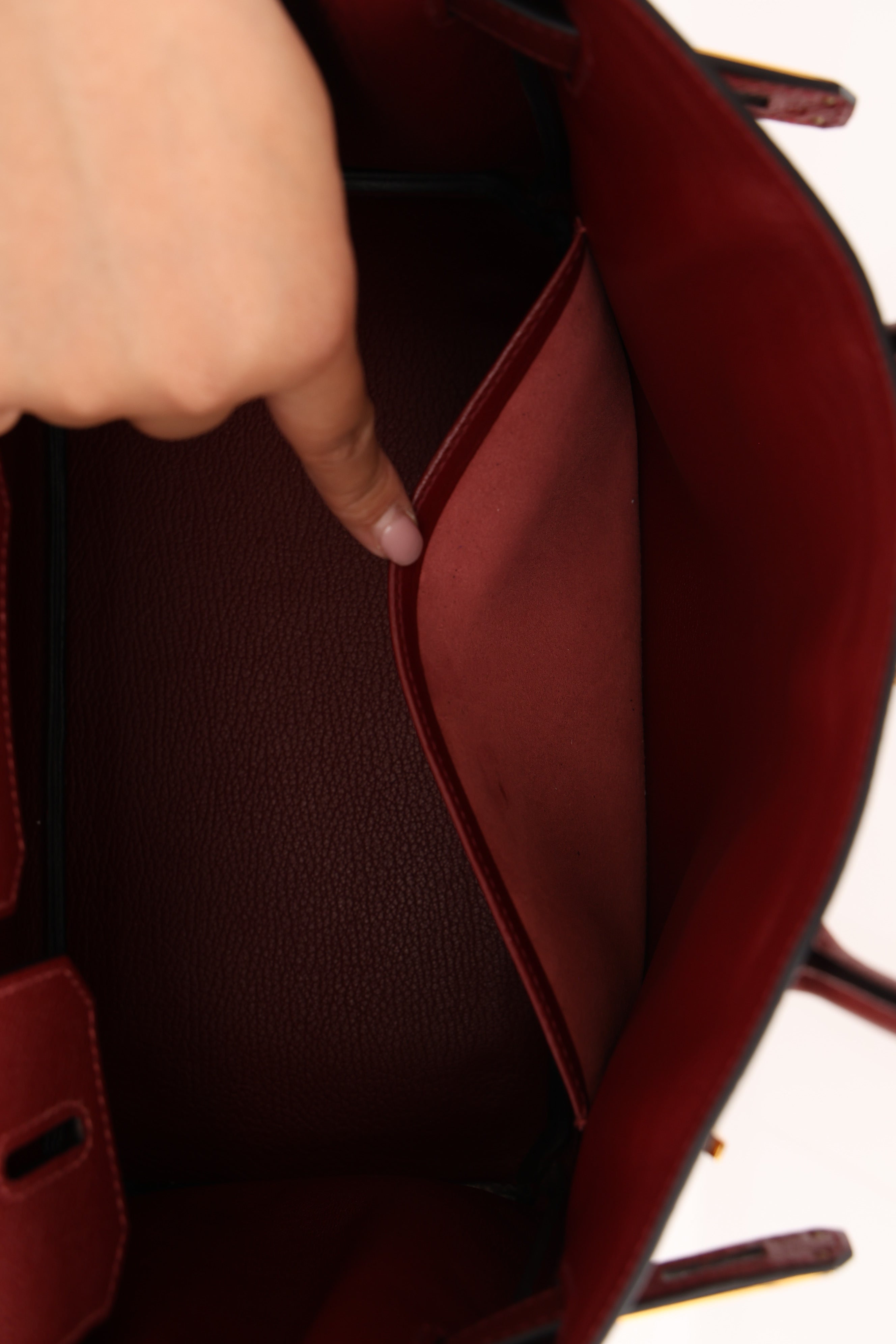 Hèrmes Birkin 30 Rouge Epsom GHW