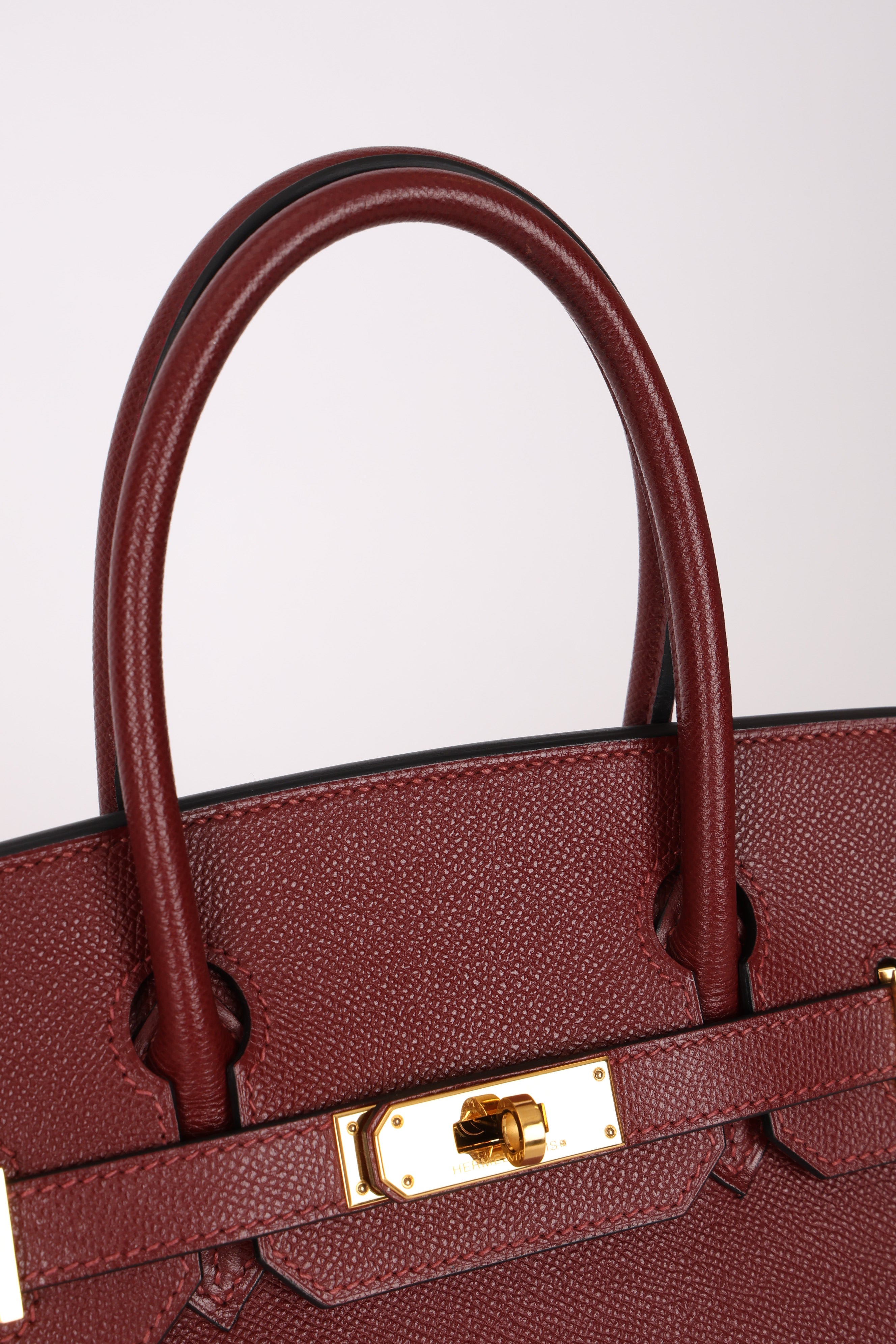 Hèrmes Birkin 30 Rouge Epsom GHW