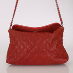 Chanel French Riviera Hobo Red Caviar SHW