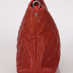 Chanel French Riviera Hobo Red Caviar SHW