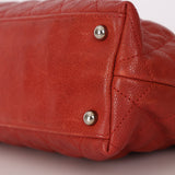 Chanel French Riviera Hobo Red Caviar 2012 SHW