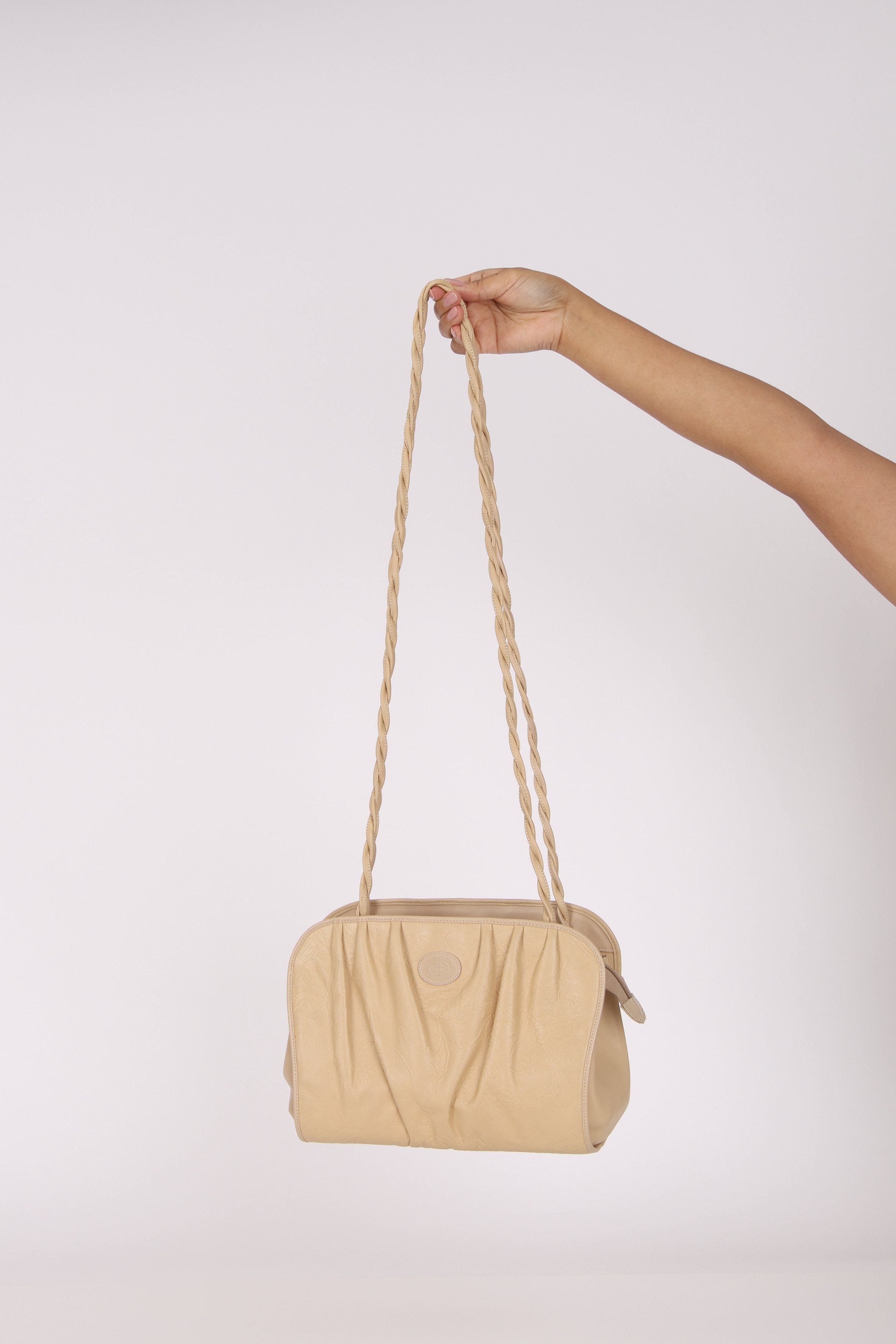 Gucci Floral Embossed Bag