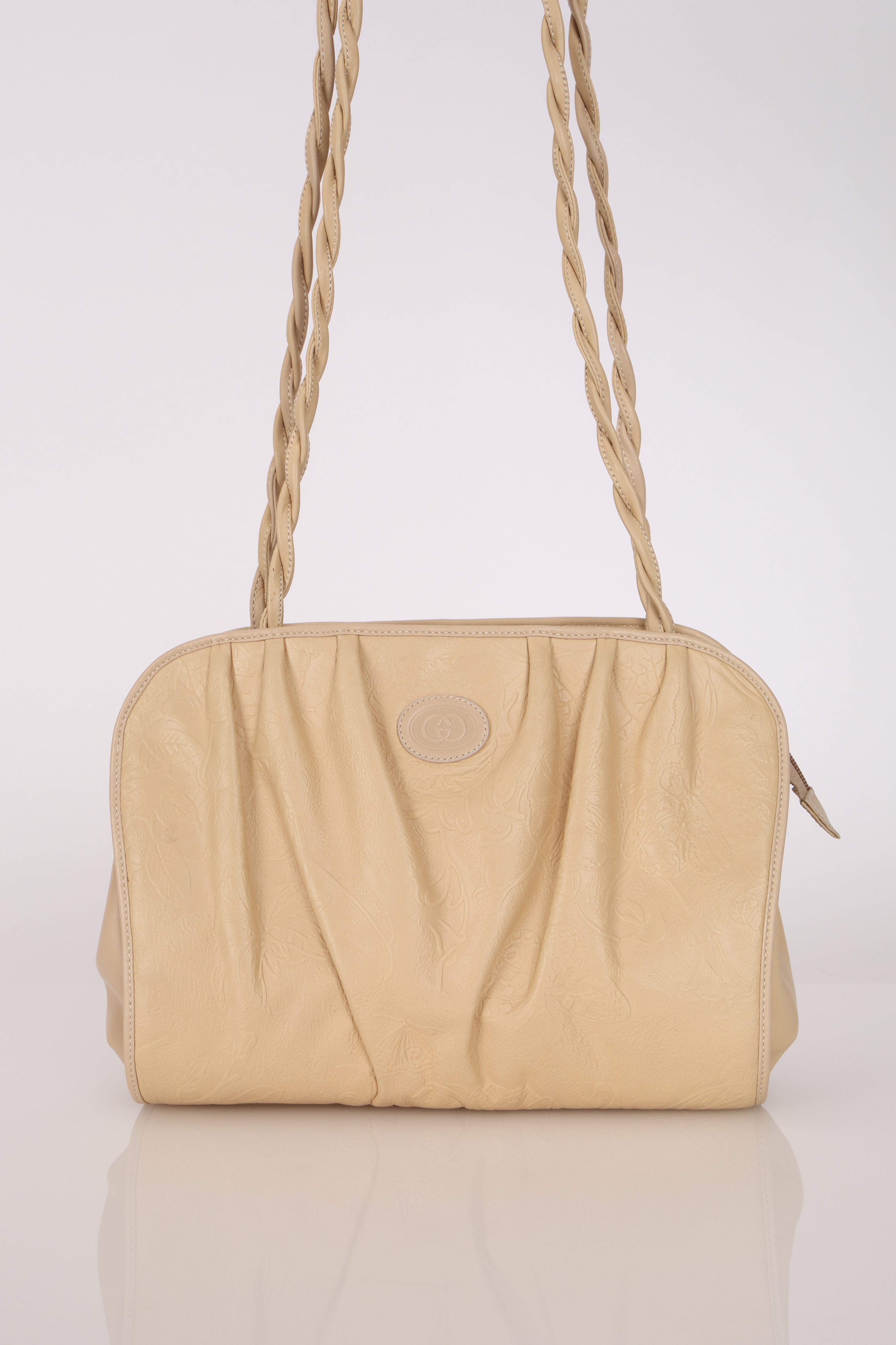 Gucci Floral Embossed Bag