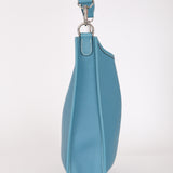 Hermès Evelyne PM Bleu Jean Clemence 2003 PHW