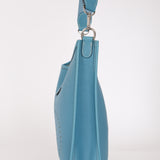 Hermès Evelyne PM Bleu Jean Clemence 2003 PHW
