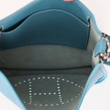 Hermès Evelyne PM Bleu Jean Clemence 2003 PHW