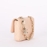 Chanel Mini Belt Bag Blush Caviar 2020 GHW