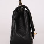 Chanel Mini Square Flap Black Caviar GHW