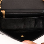 Chanel Mini Square Flap Black Caviar GHW