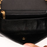 Chanel Mini Square Flap Black Caviar GHW