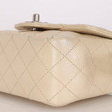 Rare Chanel Mini Square Flap Pearl White Caviar 2014 BSHW (DONE)