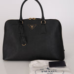 Prada Saffiano Leather Top Handle Bag