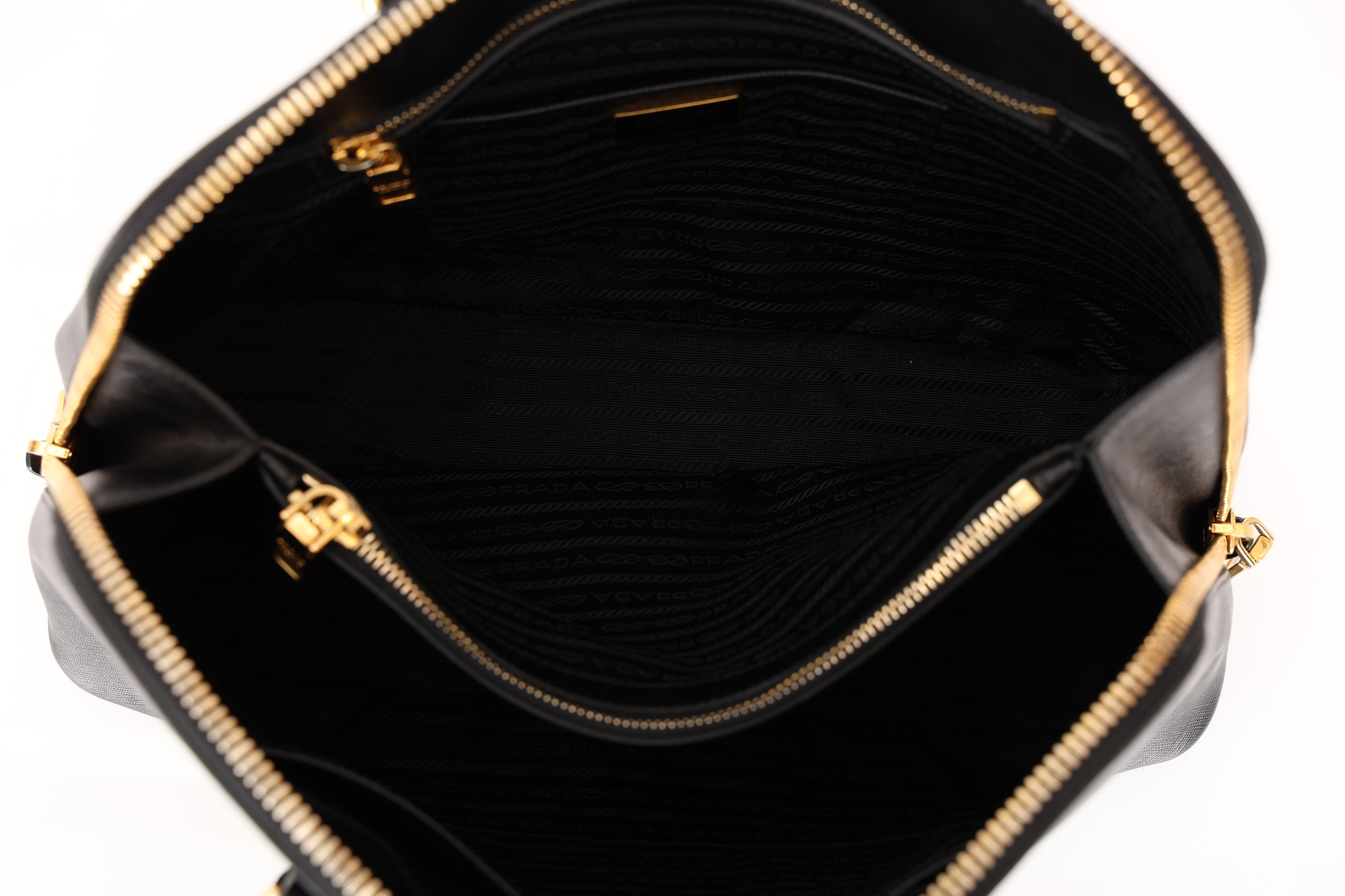 Prada Saffiano Leather Top Handle Bag