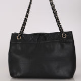 Chanel Timeless Shoulder Bag Black Caviar SHW