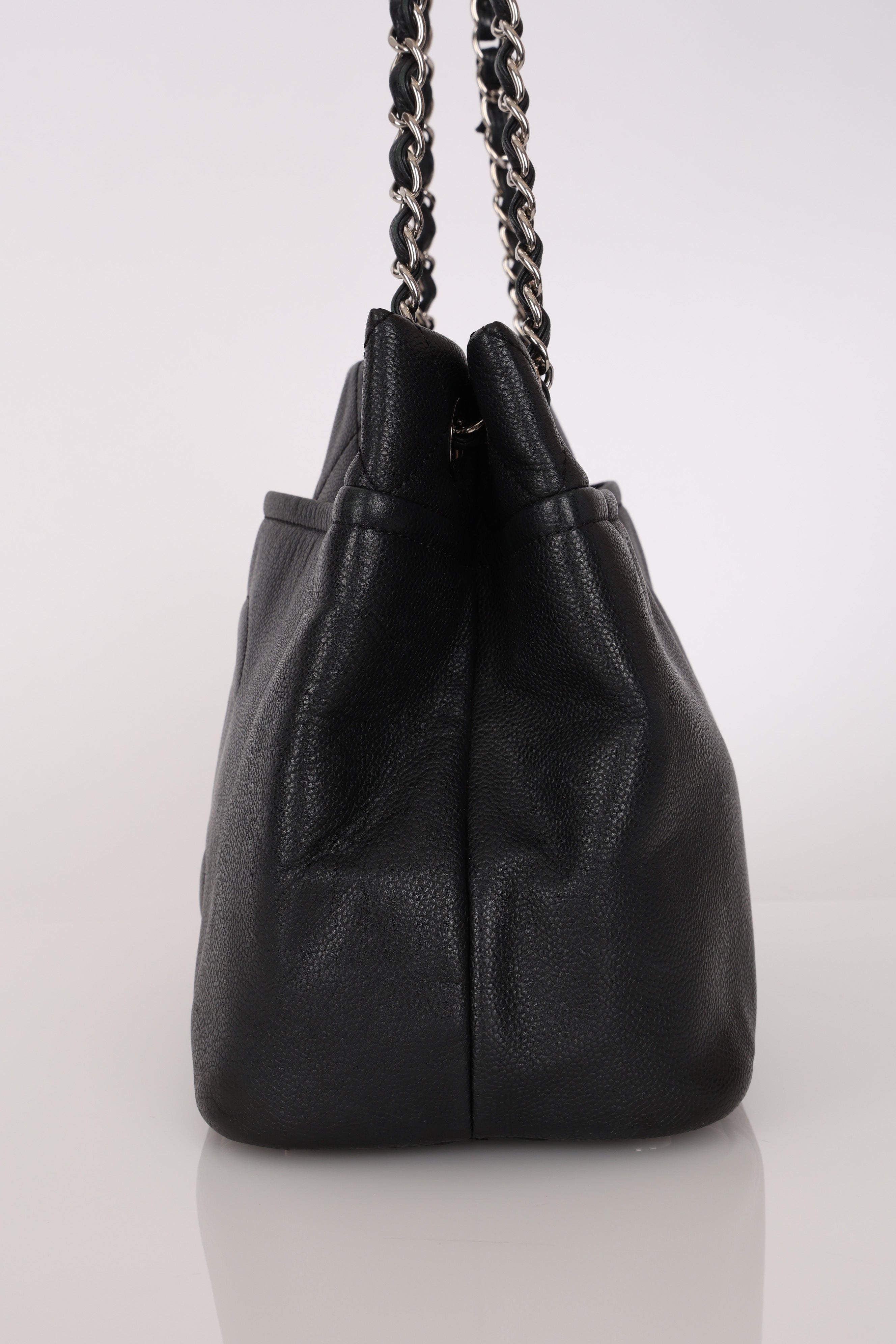 Chanel Timeless Shoulder Bag Black Caviar SHW