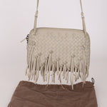 Bottega Veneta Fringe Trimmed Intrecciato Nodini Bag