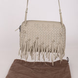 Bottega Veneta Fringe Trimmed Intrecciato Nodini Bag