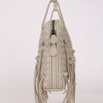 Bottega Veneta Fringe Trimmed Intrecciato Nodini Bag